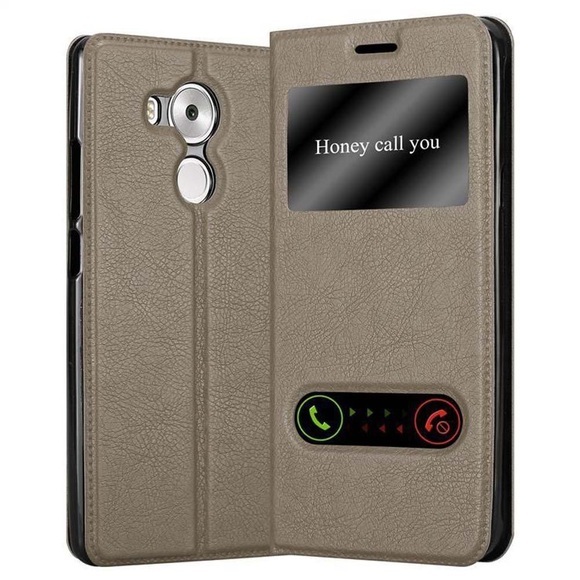 Hülle für Huawei MATE 8 Magnetverschluss, 2 Sichtfenstern