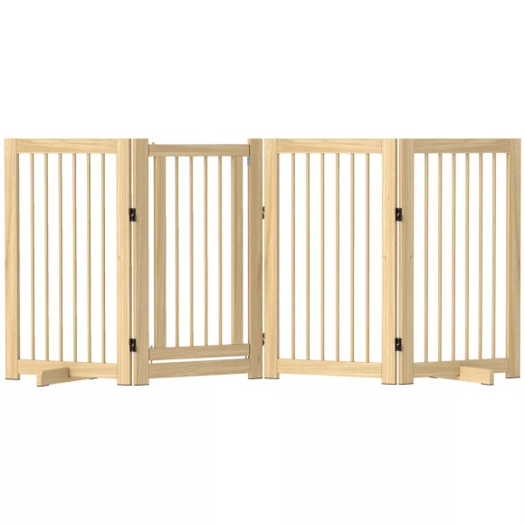 PawHut - Absperrgitter, One Size, Gelb