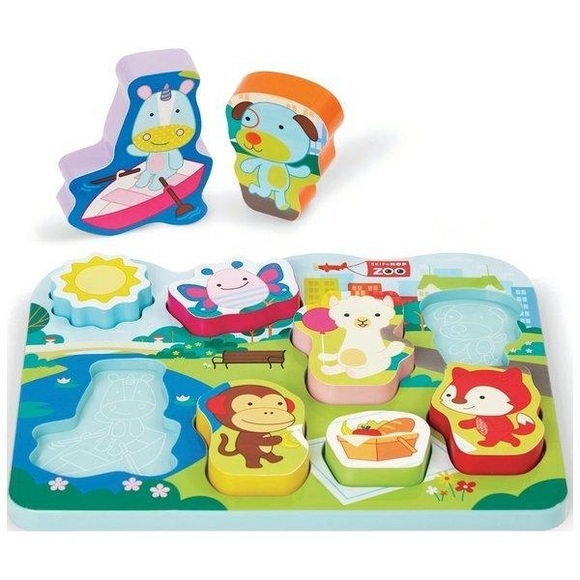 Skip Hop - Zoo Park Pals Puzzle