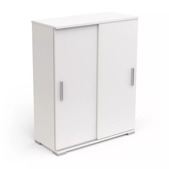 Calicosy - Sideboard 2 Schiebetüren L79,9 cm, One Size, Weiss
