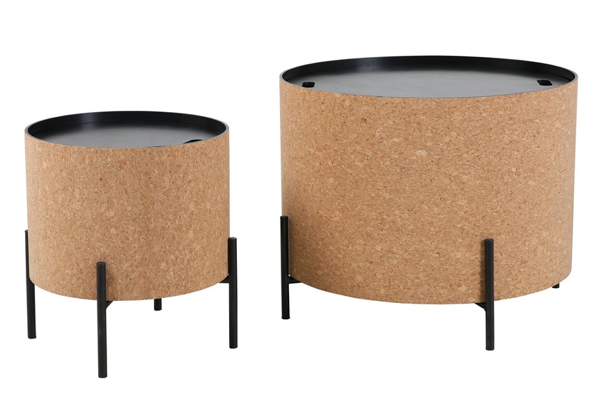 Couchtische Kork 63 (2er-Set)