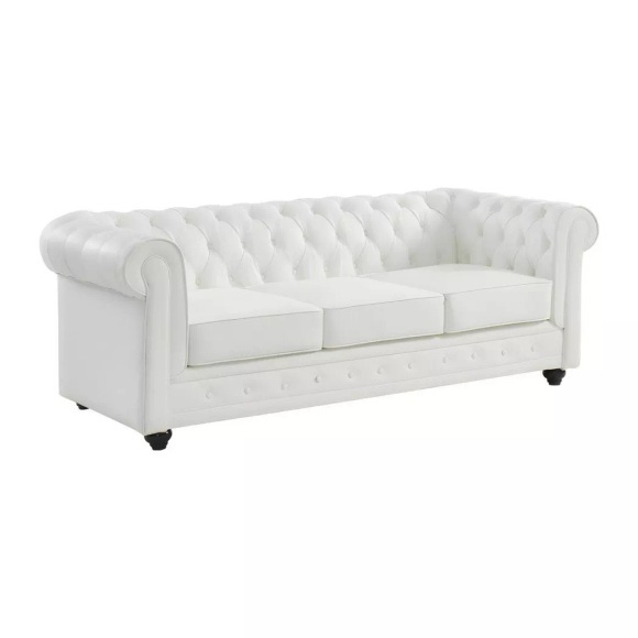 Ledersofa 3Sitzer CHESTERFIELD Büffelleder Ledersofa 3Sitzer CHESTERFIELD Büffelleder