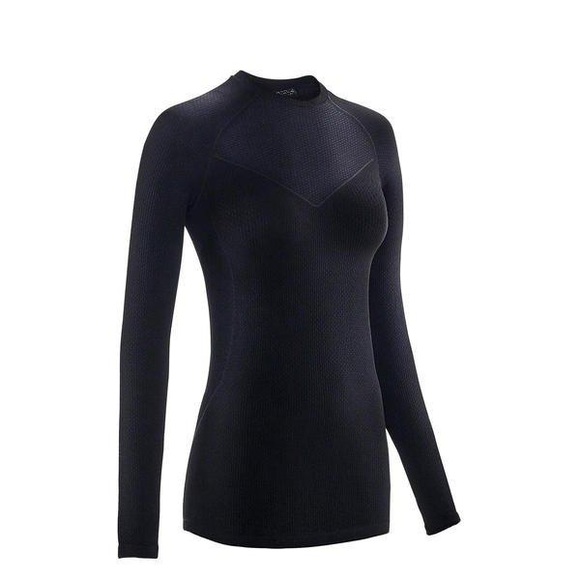 Fahrrad Unterwäsche Langarm Rcr Damen Schwarz Unisex Schwarz 44/L