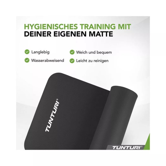 Tunturi - NBR Fitness Matte Schwarz