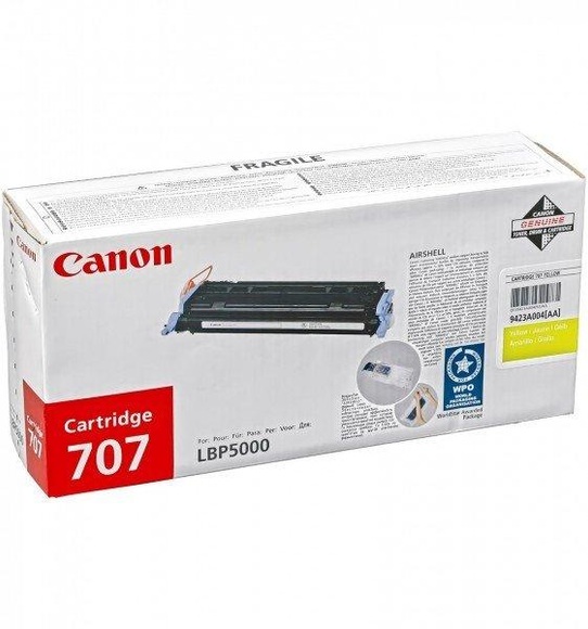 Original Tonerpatrone gelb Canon 707 y