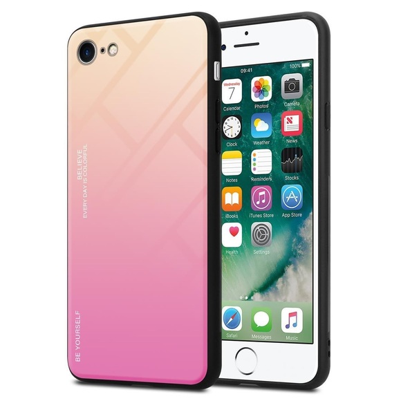 Hülle für Apple iPhone 7 / 7S / 8 / SE 2020 Zweifarbig