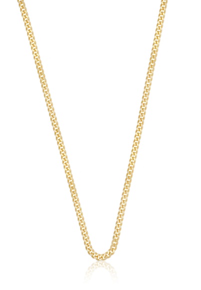 Collier Panzer Gelbgold 750, 2.8mm, 55cm Damen Gelbgold 55 CM