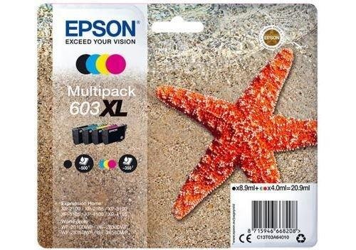 Epson 603XL Multipack - 4er-Pack - XL - Schwarz, Gelb, Cyan, Magenta - Original - Tintenpatrone