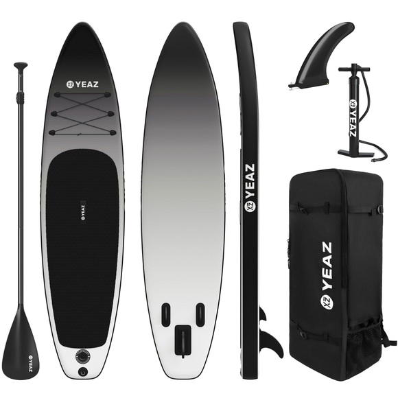 Black Sands Beach - Exotrace - Set Sup Board And Kit - Evening Shadow Unisex Grau ONE SIZE