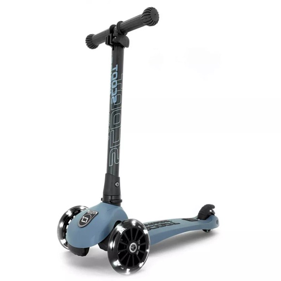 Scoot and Ride Highwaykick 3 LED Scooter blau