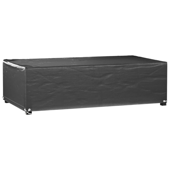 vidaXL Gartenmöbel-Abdeckung 8 Ösen 125x70x35 cm Rechteckig