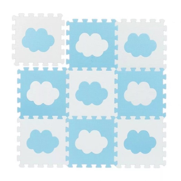 B2X - Puzzlematte mit 18 Teilen Wolke