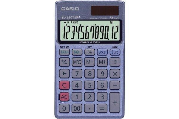 Casio Sl-320Ter+ - Taschenrechner (Blau)
