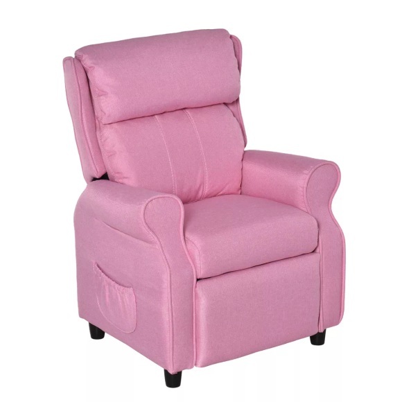 HOMCOM - Kindersofa, One Size, Rosa