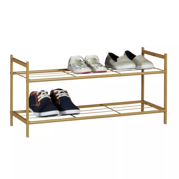 B2X - Schuhregal mit 2 Ebenen, 70 CM