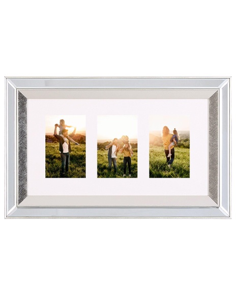 3er-Fotorahmen aus Glas Modern MAKENI 3er-Fotorahmen aus Glas Modern MAKENI