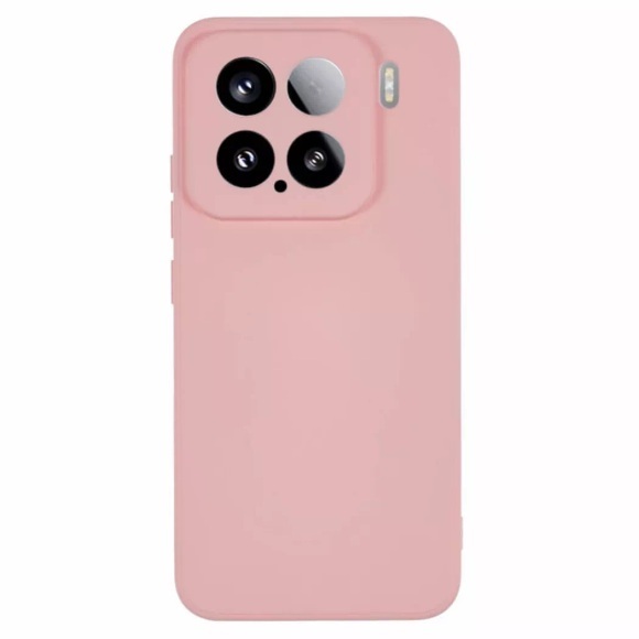 Cover-Discount - Xiaomi 15 Silikon Gummi Hülle, Rosa