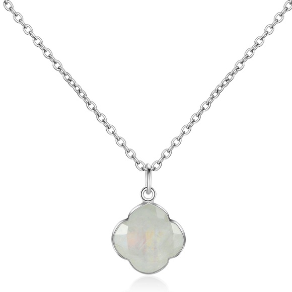 Ailoria - Halskette Capucine - Silber und Perlmuttfarben