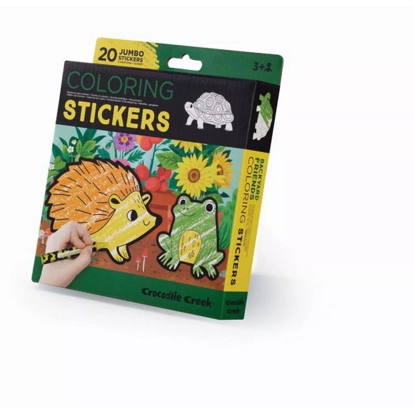 Coloring Stickers, Garten Unisex Multicolor