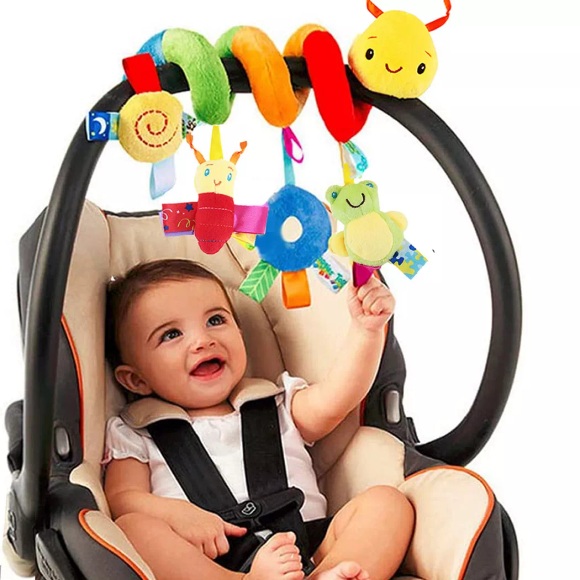 Activity-board - Kinderwagen Spielzeug für Babys Aktivitätsspirale zum Aufhängen Baby-Autositz Kinderbett Spielzeug, One Size, Multicolor