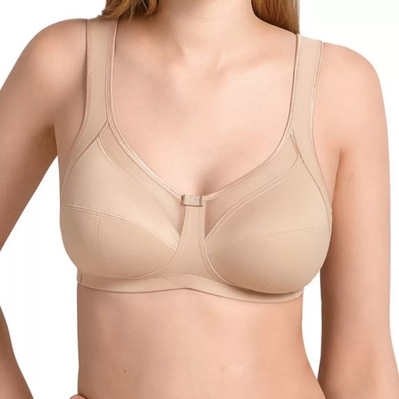 Clara - Komfort Soft Bh Ohne Bügel Damen Tan C/110