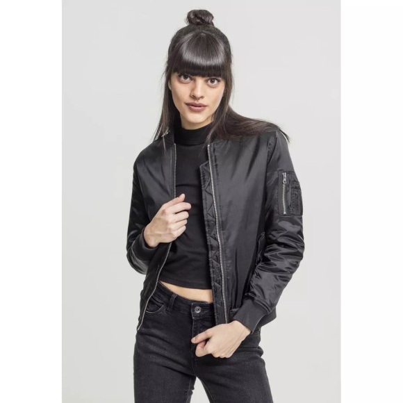 Urban classics ladies - BASIC BOMBER pilot flying jacket