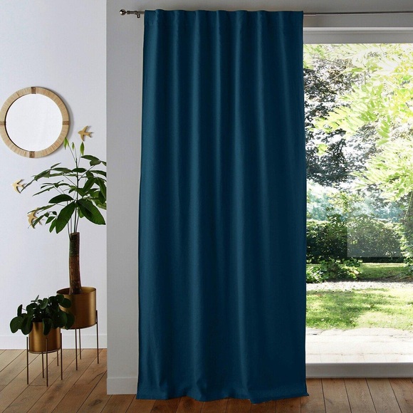 Verdunkelungsvorhang Odorie Unisex Blau 135x250cm