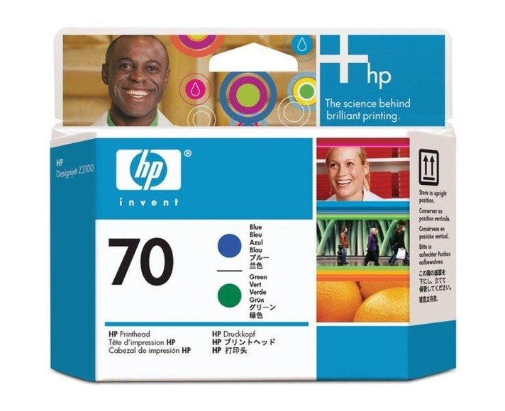 Hewlett-Packard HP Druckkopf Nr. 70 (C9408A) BK, G