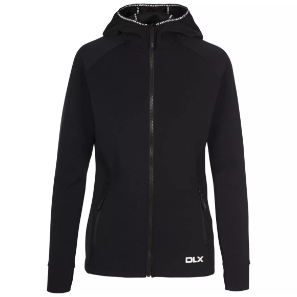 Anais Kapuzenpullover Damen Schwarz XL