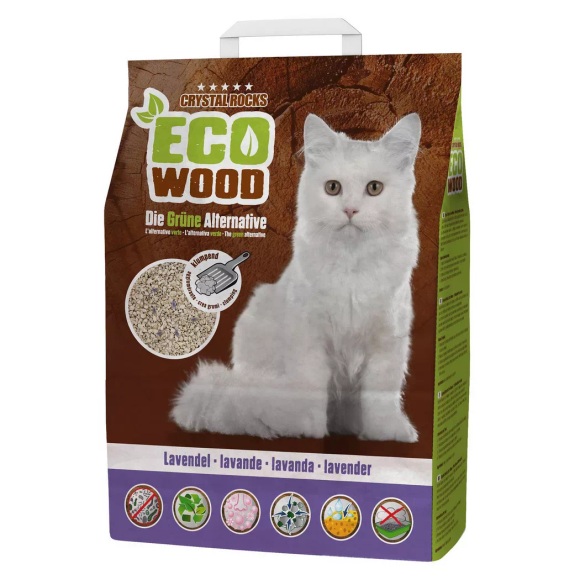 Crystal Rocks ECO Wood Lavendel 6L