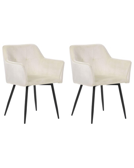 Esszimmerstuhl aus Samtstoff Modern JASMIN Esszimmerstuhl aus Samtstoff Modern JASMIN