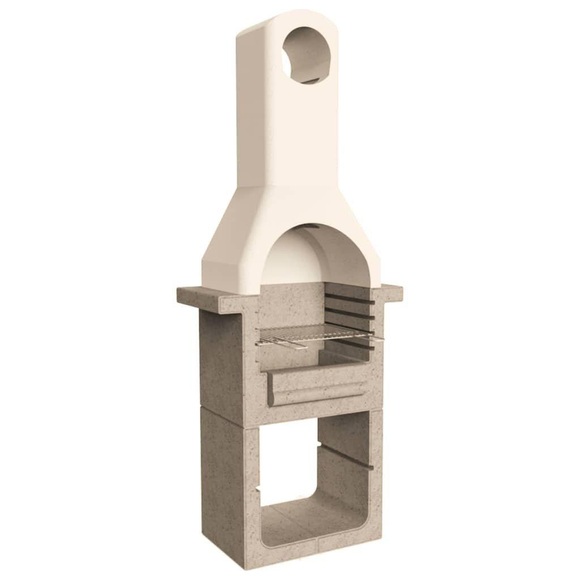 Holzkohlegrill Grillkamin Beton