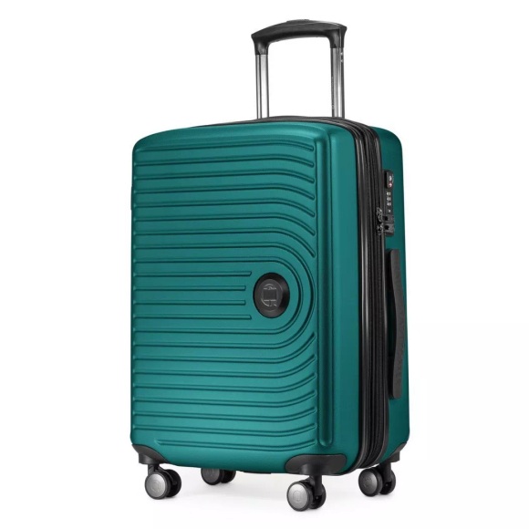 Hauptstadtkoffer Hartschalen-Trolley ´´Mitte, türkis, 55 cm´´, 4 Rollen