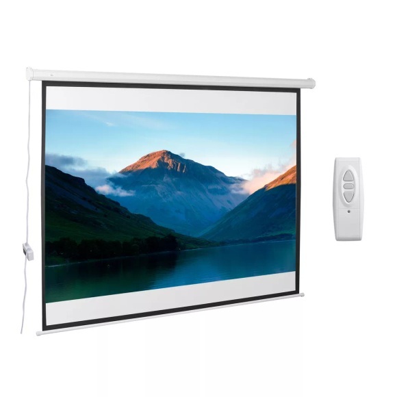 HOMCOM - Beamer-Leinwand, Weiss