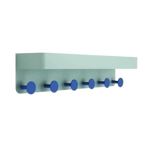Remember Garderobenleiste »Rmit Ablage Mint, Blau«