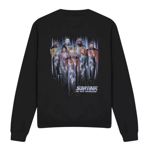 Star Trek - Beam Us Up Sweatshirt, für Damen, Schwarz, Größe XXL