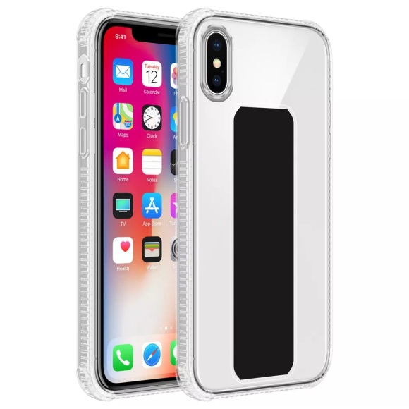 Hülle für Apple iPhone XS MAX mit Halterung und Standfunktion