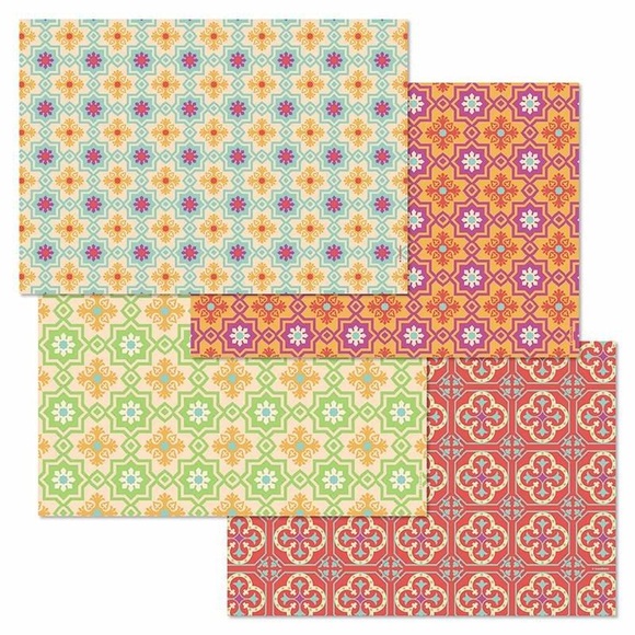 Papiertischset