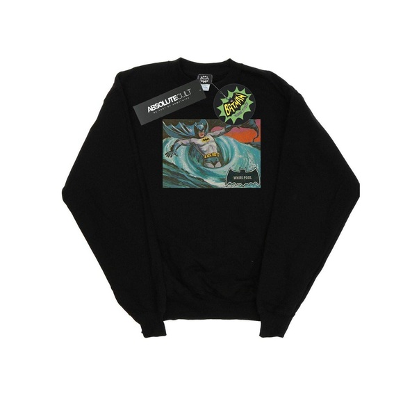 Batman Tv Series Whirlpool Sweatshirt Mädchen Schwarz 116