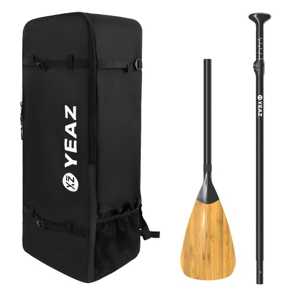 Kit Bamboo Rucksack & Carbon-bambus Paddel - Eclipse Black Unisex Schwarz ONE SIZE
