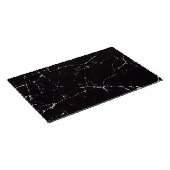 Schneidebrett aus Glas - es Marmormuster Schneidebrett aus Glas - es Marmormuster
