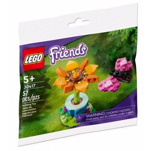 30417 Friends Gartenblume und Schmetterling, Konstruktionsspielzeug