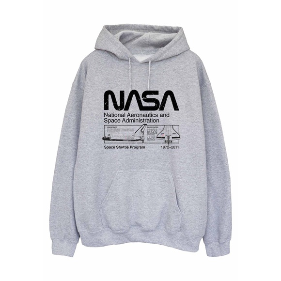 Kapuzenpullover Unisex Grau S