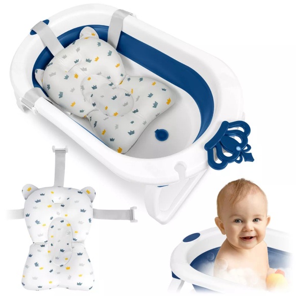 B2X - Faltbare Babybadewanne mit Einsatz