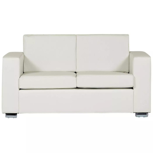 2 Sitzer Sofa aus Echtleder Industriell HELSINKI 2 Sitzer Sofa aus Echtleder Industriell HELSINKI
