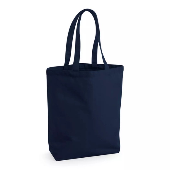 Westford Mill - Fair Trade Camden Shopper Einkaufstasche, 13 Liter, One Size, Marine
