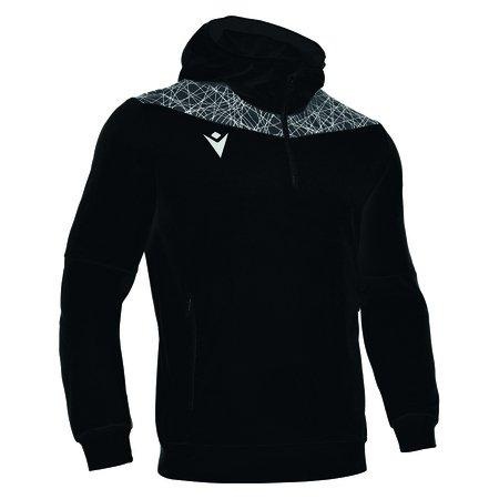 Sweatshirt 14 Reißverschluss Ishtar Herren Schwarz/Weiss XXS