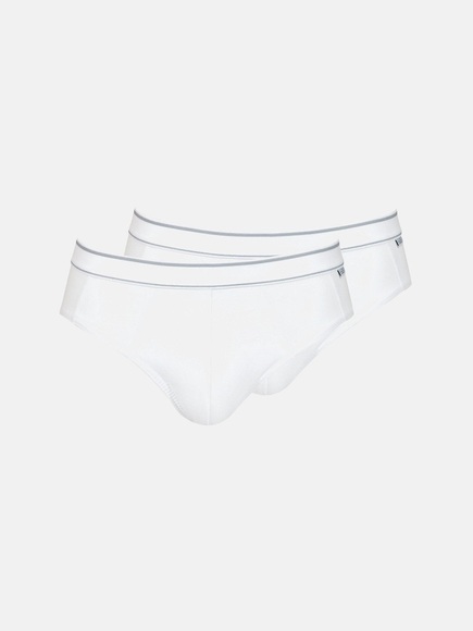 Packung Slips X2 Apolon Herren Weiss M