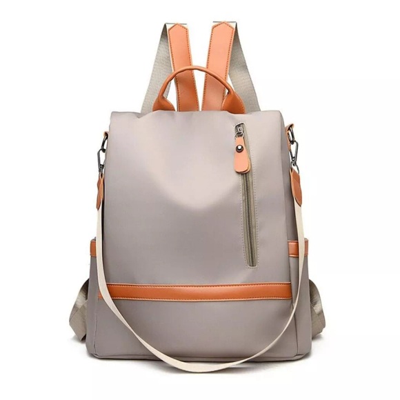 Only-bags.store - Rucksack klein, Anti-Diebstahl-Tasche, Mini-Rucksack für, Stadt-Rucksack moderne elegante für Schule Arbeit Reisen, One Size, Multicolor