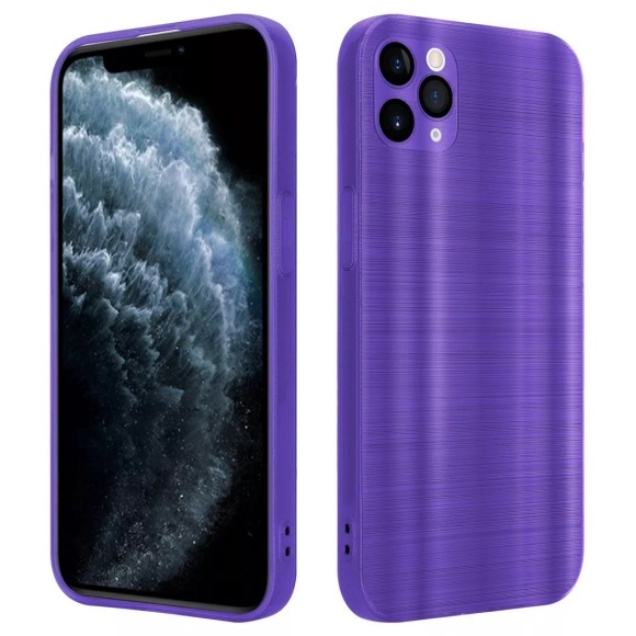 Hülle für Apple iPhone 11 PRO MAX im Brushed Design
